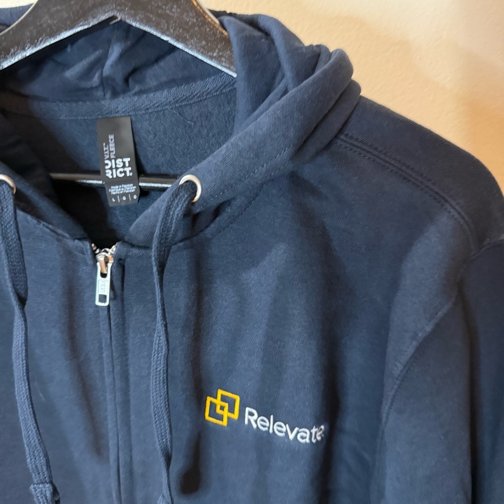 District Black Fleece Hoodie - Picture 2 of 6